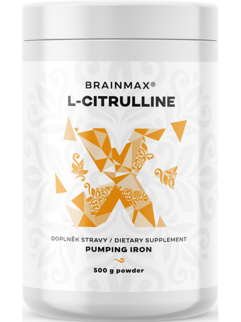 BrainMax L-Citrulline, L-citrulin, 500 g