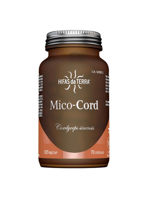 Hifas da Terra Mico-Cord, cordyceps, 70 kapslí