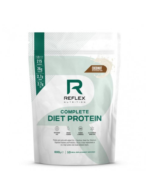 Reflex Complete Diet Protein, 600 g - kokos - EXPIRACE 10/2024