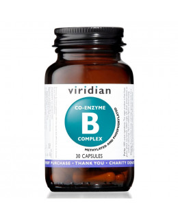 Viridian Co-enzyme B Complex, 30 kapslí