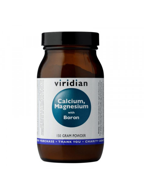 Viridian Calcium Magnesium with Boron Powder (Vápník, hořčík a bór), 150 g