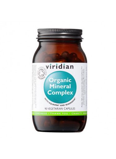 Viridian Mineral Complex (Komplex minerálů Bio) Organic, 90 kapslí