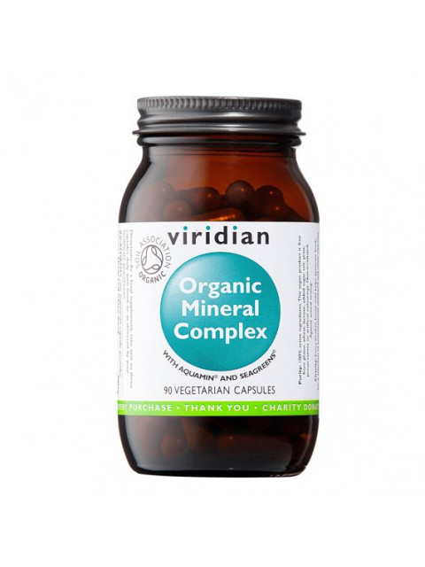 Viridian Mineral Complex (Komplex minerálů Bio) Organic, 90 kapslí