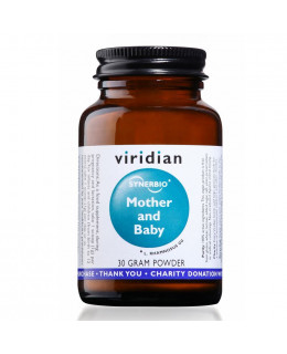 Viridian Synerbio Mother and Baby (Probiotika pro maminky a děti), 30 g