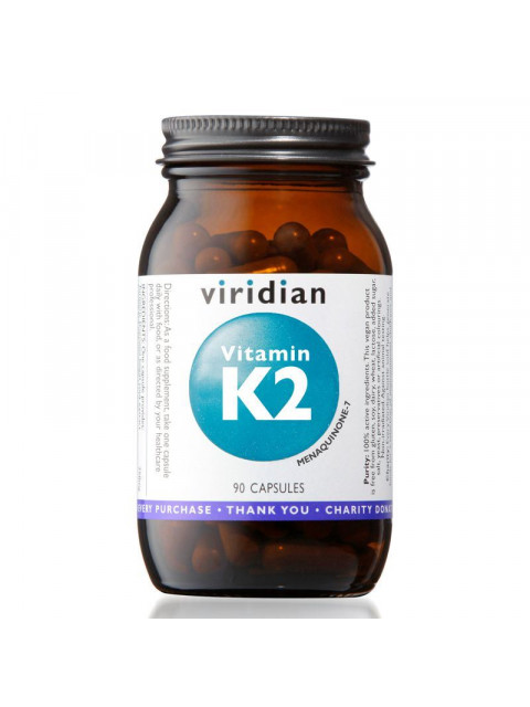 Viridian Vitamin K2, 90 kapslí