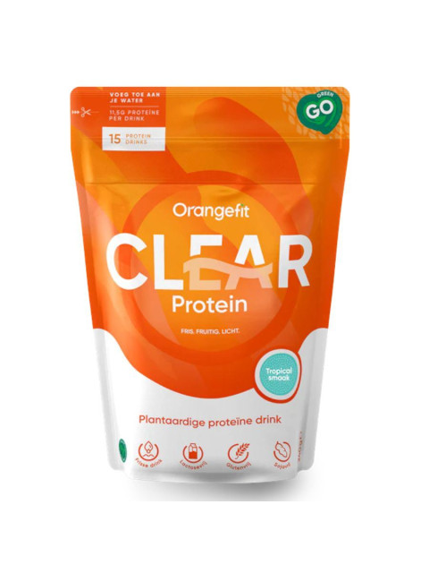 Orangefit Clear Protein, tropical, 240 g