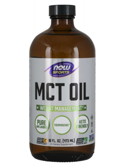 NOW MCT olej, 473 ml