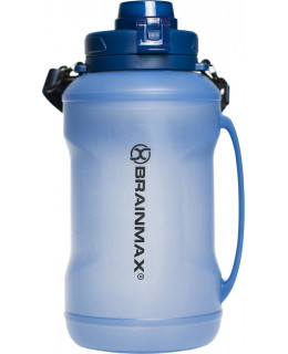 BrainMax Tank bottle, silikonová lahev na vodu, 2 l