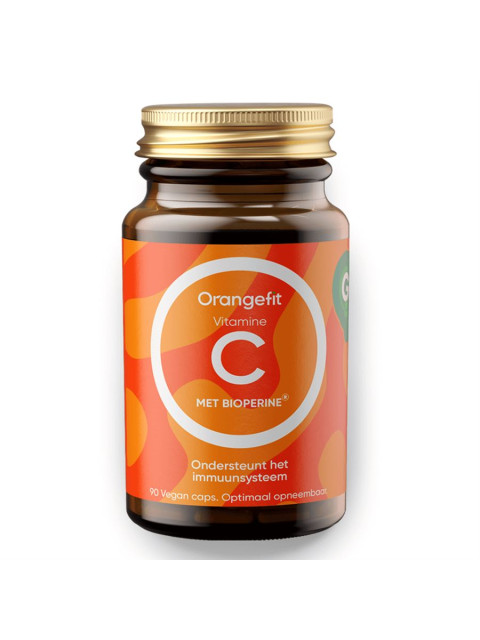 Orangefit Vitamin C s Bioperinem, 90 kapslí