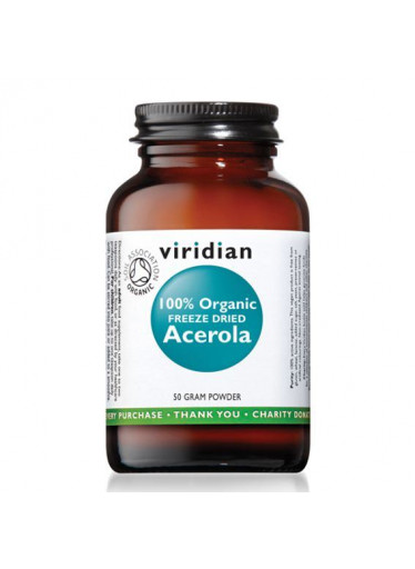 Viridian Acerola, Organic (Malpígie Bio), 50 g