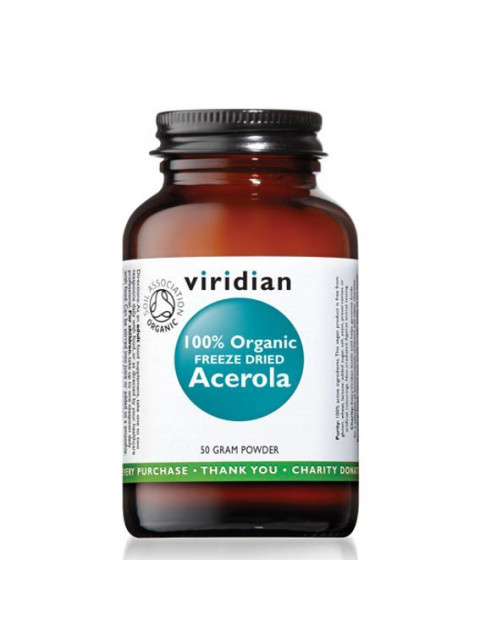 Viridian Acerola, Organic (Malpígie Bio), 50 g