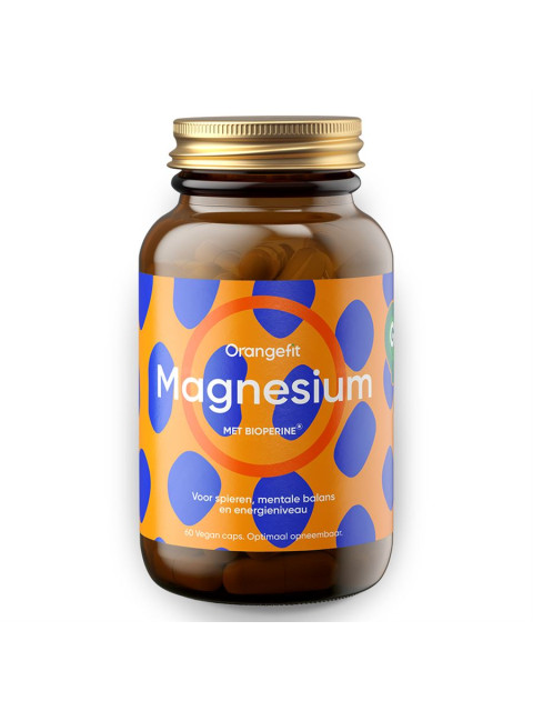 Orangefit Magnesium s Bioperinem, 60 kapslí