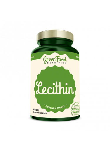 GreenFood Lecithin 60 kapslí