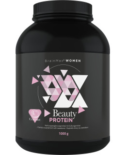 BrainMax Women Beauty Protein, protein pro ženy s kolagenem, keratinem a vitamíny, 35 g, 1 dávka