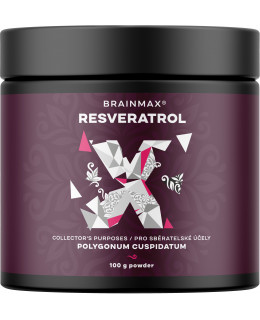BrainMax Resveratrol Powder, resveratrol prášek, 100 g