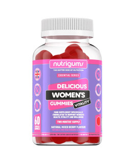 Nutrigums Womens Vitality, ženská vitalita, 60 želé bonbónů