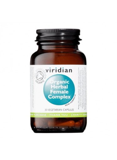 Viridian Herbal Female Complex Organic, 30 kapslí