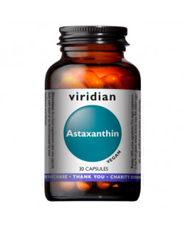 Viridian Astaxanthin, 30 kapslí