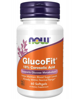 NOW GlucoFit (Štítná žláza), 60 softgelových kapslí