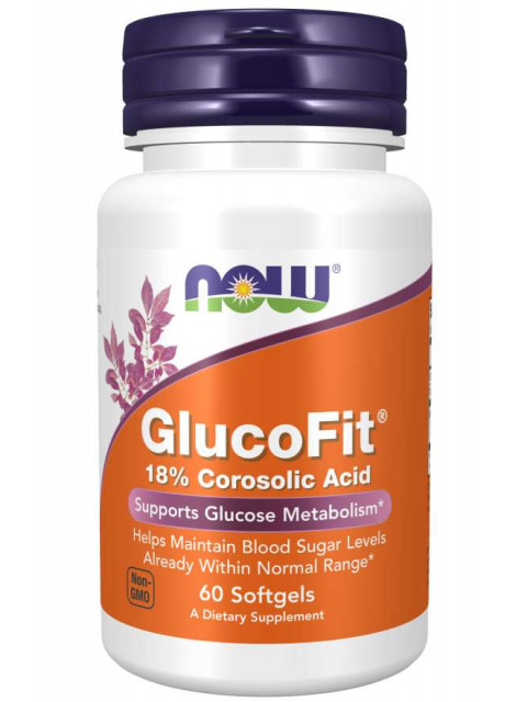 NOW GlucoFit (Štítná žláza), 60 softgelových kapslí