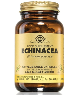 Solgar Echinacea, 100 rostlinných kapslí