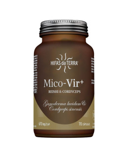 Hifas da Terra Mico-Vir+, Reishi a Cordyceps, 70 kapslí