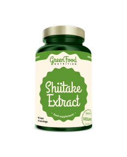 GreenFood Shiitake extract 120 kapslí