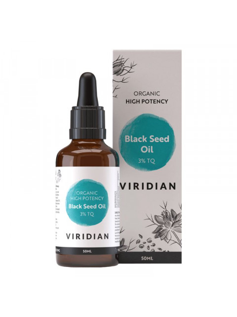 Viridian High Potency Black Seed Oil Organic, 50 ml